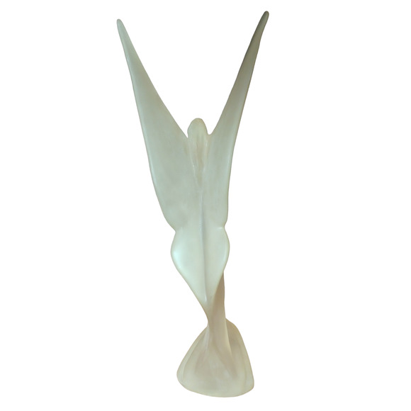 Austin productions Acrylic Lucite Butterfly Nymph Woman Sculpture - Picture 3 of 12